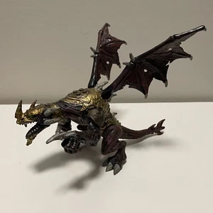 Mega Bloks Dragons Metal Ages Rutilus Gold Armour Dragon #9840 - Picture 1 of 5