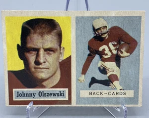 1957 Topps Johnny Olszewski Chicago Cardinals #62 - Bild 1 von 2