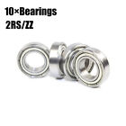 10Pcs Deep Groove Ball Bearing Radial 680-6801 Rubber/Metal Seal 2Rs/Zz-All Size