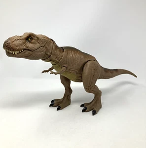 Jurassic Park World Tyrannosaurus Rex Figure Roars T-Rex 2017 Works - Picture 1 of 13