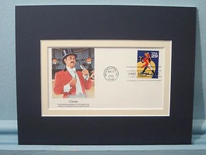Honoring the American Circus and First Day Cover of the Ringmaster stamp - Picture 1 of 1