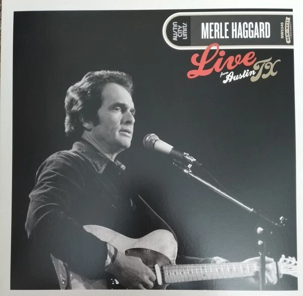 Merle Haggard - Live From Austin Texas 1978 - LP - Black Vinyl SEALED NEW RECORD - Image 1 of 1
