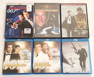 Licence To Kill, The Man With The Golden Gun, Quantum Of Solace, Moonraker...