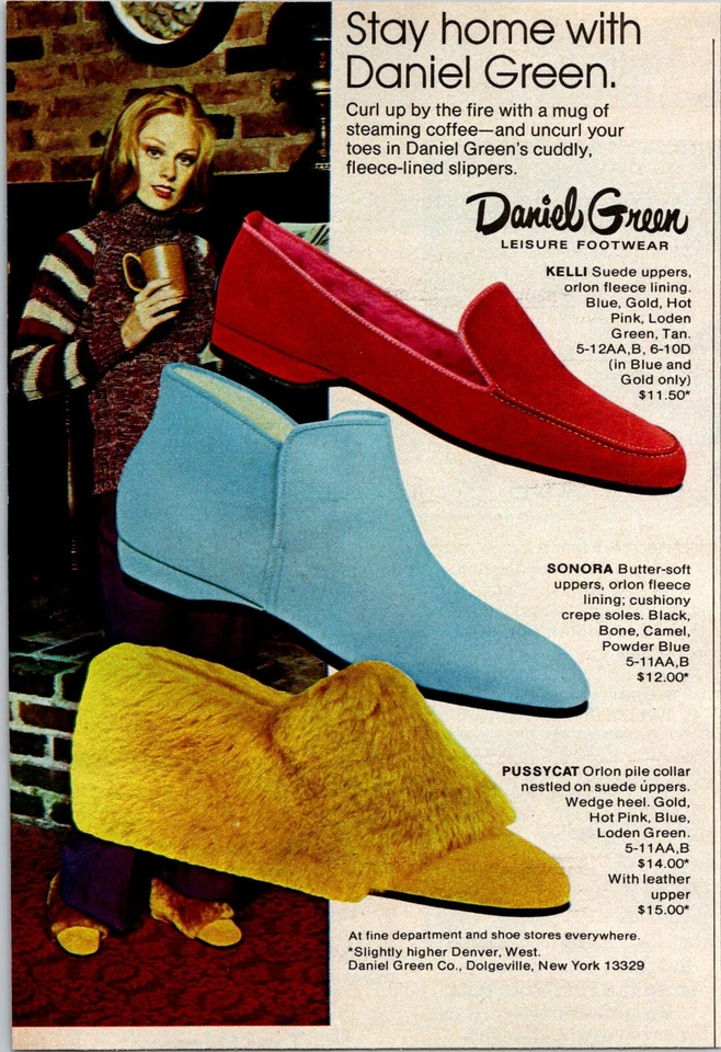 IMPRESIÓN ANUNCIO 1975 Daniel Verde Ocio Calzado Retro Zapatillas 5 x 7.5 Foto 1 de 1