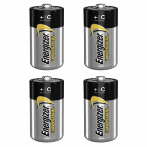 4 x Energizer C size batteries Industrial 1.5V LR14 MN1400 EN93 Baby - Picture 1 of 4