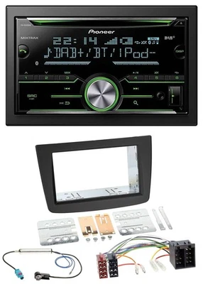 Pioneer Bluetooth MP3 DAB 2DIN USB CD Autoradio für Alfa Romeo Mito 08-14 955 IS - Bild 1 von 4
