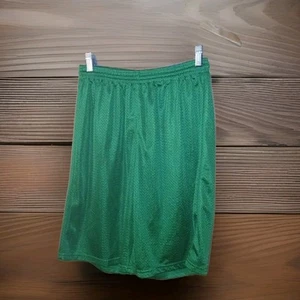 Alleson Athletic Basketball Shorts Men's Size Medium 28×9 Green Tanzania Made - Picture 1 of 12