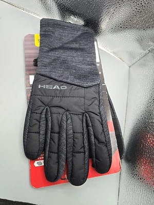 Guantes híbridos Head para hombre teñidos espaciales de grafito  Foto 1 de 4