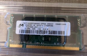 PC27005 For DDR SDRAM  512MB 333 MH/s NEW - Picture 1 of 9