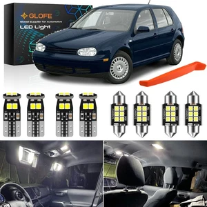 LED Interior Light Kit for VW Golf Jetta R32 MK4 1997-2004 White LED Light Bulbs - Picture 1 of 9