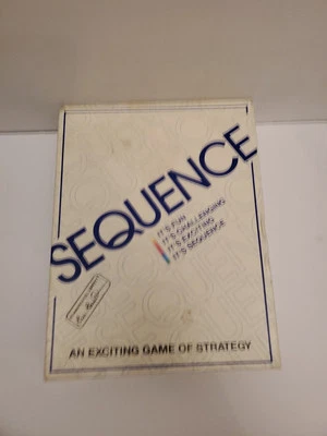 1995 Jax Sequence Exciting Family Board Game of Strategy - Image 1 of 4