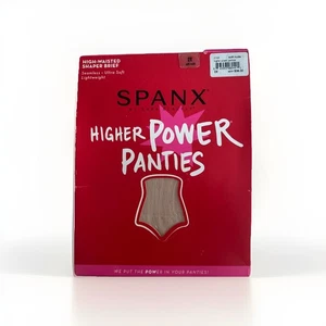SPANX Higher Power Panties High-Waisted Shaper Brief 2X Plus Soft Nude #2746 - Picture 1 of 6