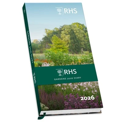 DANILO PROMOTIONS LTD 2026 Royal Horticultural Society Slim Pocket Diary – Official Product – RHS