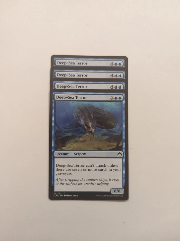 (4) Deep-Sea Terror *PLAYSET* Magic Origins Regular NM MTG - Image 1 of 1