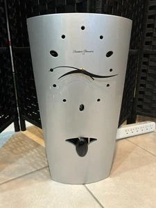 Diamantini Domeniconi Italy Silber und Schwarze Batterie Moderne Wanduhr - Bild 1 von 7