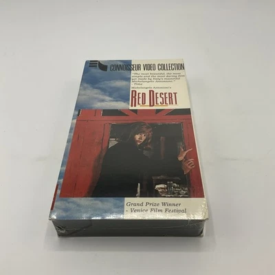 Red Desert Deserto Rosso (Foreign Language Italian Subtitled VHS 1989) Sealed - Image 1 of 4