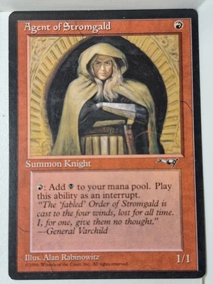 Agent of Stromgald (A) - Alliances - Magic the Gathering MTG Nice! - Image 1 of 3
