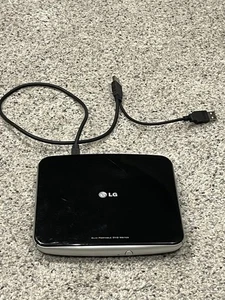 LG Slim Portable DVD Writer GP40NB40 w/USB Adapter External DVD Writer  - Picture 1 of 6