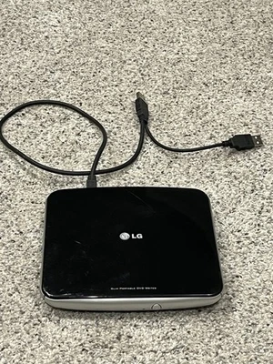 LG Slim Portable DVD Writer GP40NB40 w/USB Adapter External DVD Writer  - Image 1 of 4