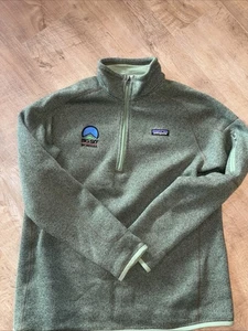 Suéter Patagonia Better Mujer XL Verde Cuarto Cremallera Polar Pullover Exterior - Imagen 1 de 9