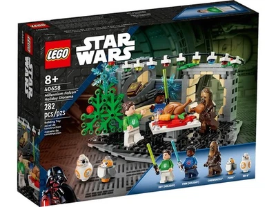 LEGO Star Wars - Millennium Falcon Holiday Diorama (40658) Brand New CLEARANCE - image 1 of 3