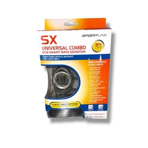 RARE Sportline SX Universal Combo ECG Heart Rate Monitor | Sealed | Chest Belt - Picture 1 of 5