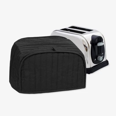 BrylaneHome 2-Slice Toaster Cover - Black - Image 1 of 4