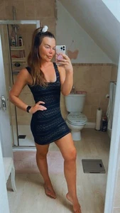 new Look size 12 navy & gold long top/ mini dress - Picture 1 of 8