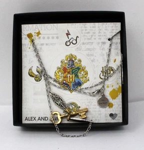 NWT Authentic Alex and Ani Harry Potter Alohomora Necklace with Gift Box - Picture 1 of 1