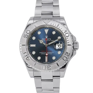 ROLEX Yacht-Master 40mm Stainless Steel/PT950 Blue Dial 116622 - Bild 1 von 12
