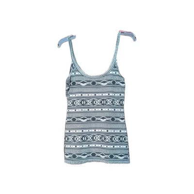 Women's No Boundaries Black And White Geometric Print Cami Size M(7/9) Juniors  - Image 1 of 2