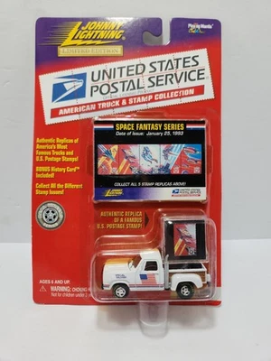 USPS 1978 LI’l RED EXPRESS JOHNNY LIGHTNING AMERICAN TRUCK & STAMP SPACE FANTASY - Image 1 of 4