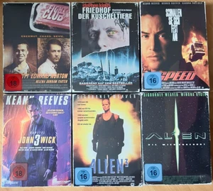 Blu-ray VHS Tape Edition Fight Club, Speed, Alien 3&4, Friedhof der Kuscheltiere - Bild 1 von 1