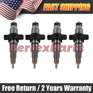 For 04-09 Dodge Ram Cummins 5.9L Truck 0986435505 4pcs Fuel Injectors 0445120238 - Picture 1 of 3
