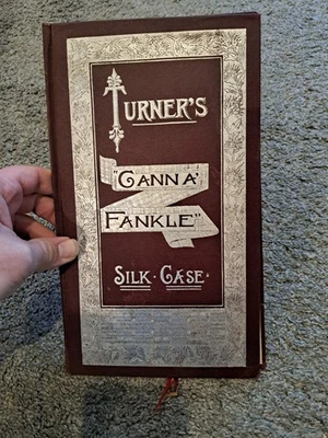 Vintage Antique Turner's Canna Fankle Silk Case Thread - Image 1 of 4