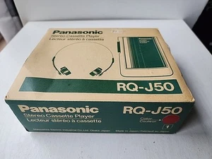 Panasonic rq-j50 - RED portable cassette player Rare! Never Used!-see Pics - Picture 1 of 13