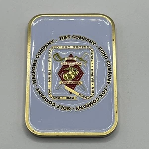 Cuerpo de Marines de los Estados Unidos 2º Batallón 23º de Infantería de Marina 2009 Moneda Operación Libertad Iraquí - Imagen 1 de 4