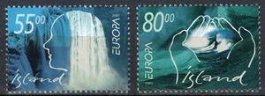 ISLANDA 2001 Europa 2v MNH** - Picture 1 of 2