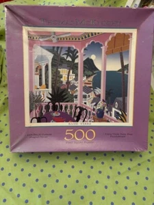 Thomas McKnight BASSE-TERRE CARIBBEAN 500 Pcs Puzzle Ceaco 1996 NEW SEALED RARE! - Picture 1 of 4