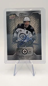 2023-24 JOSH MORRISSEY WHITE BIRCH AUTOGRAPH /50 #14 – JETS – UD NHL - Picture 1 of 3