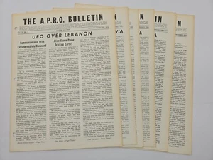 The A.P.R.O. BULLETIN Pamphlet Aerial Phenomena [Jan-Dec, 1973, Vol 21-22] UFO - Picture 1 of 7