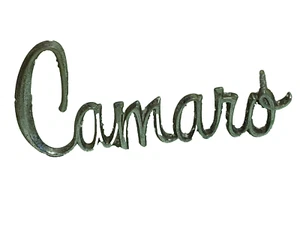 chevrolet camaro chrome badge script 1970-1974 cars 997459 3974594 097459 - Picture 1 of 19