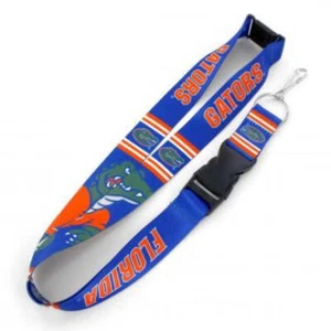 Aminco NCAA Florida Gators Mascot Lanyard Keychain Badge Holder With Safety Clip - Picture 1 of 2