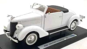 1:18 1936 FORD Deluxe Cabriolet - WHITE - Picture 1 of 5