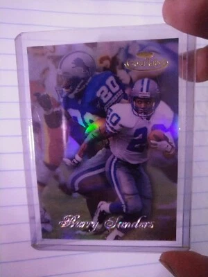 Barry Sanders 1998 Topps Gold Label Black Label #100 Class 2 MINT - Image 1 of 3