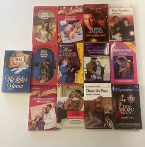 Silhouette & Harlequin Romance Books lot Of 13 Vintage - Picture 1 of 2
