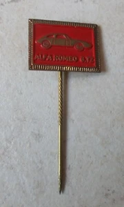 ALFA ROMEO GTZ Badge Vintage Pins Auto Automobile Italie ancien 1960s - Imagen 1 de 3
