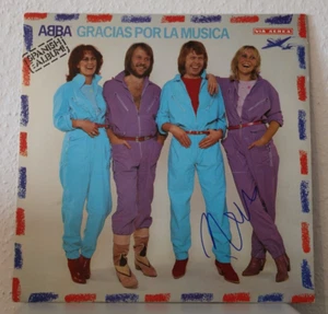 ORIGINAL Autogramm von Björn Ulvaeus. Auf VINYL 12". GRACIAS POR LA MUSICA. ABBA - Picture 1 of 1