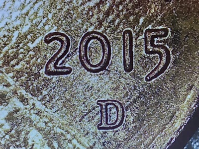 Rare 2015 D Lincoln Cent Error - Image 1 of 4