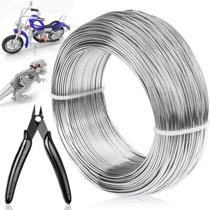 18 Gauge Aluminum Wire 328Ft 1mm Bendable Metal Craft Wire for Jewelry Making - Picture 1 of 7